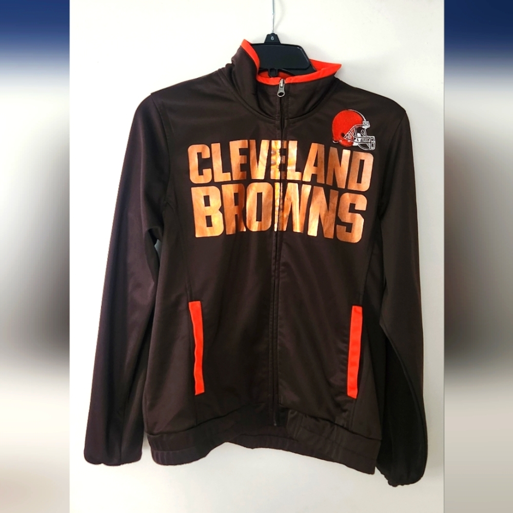 NFL Team Apparel Women's Brown Jacket